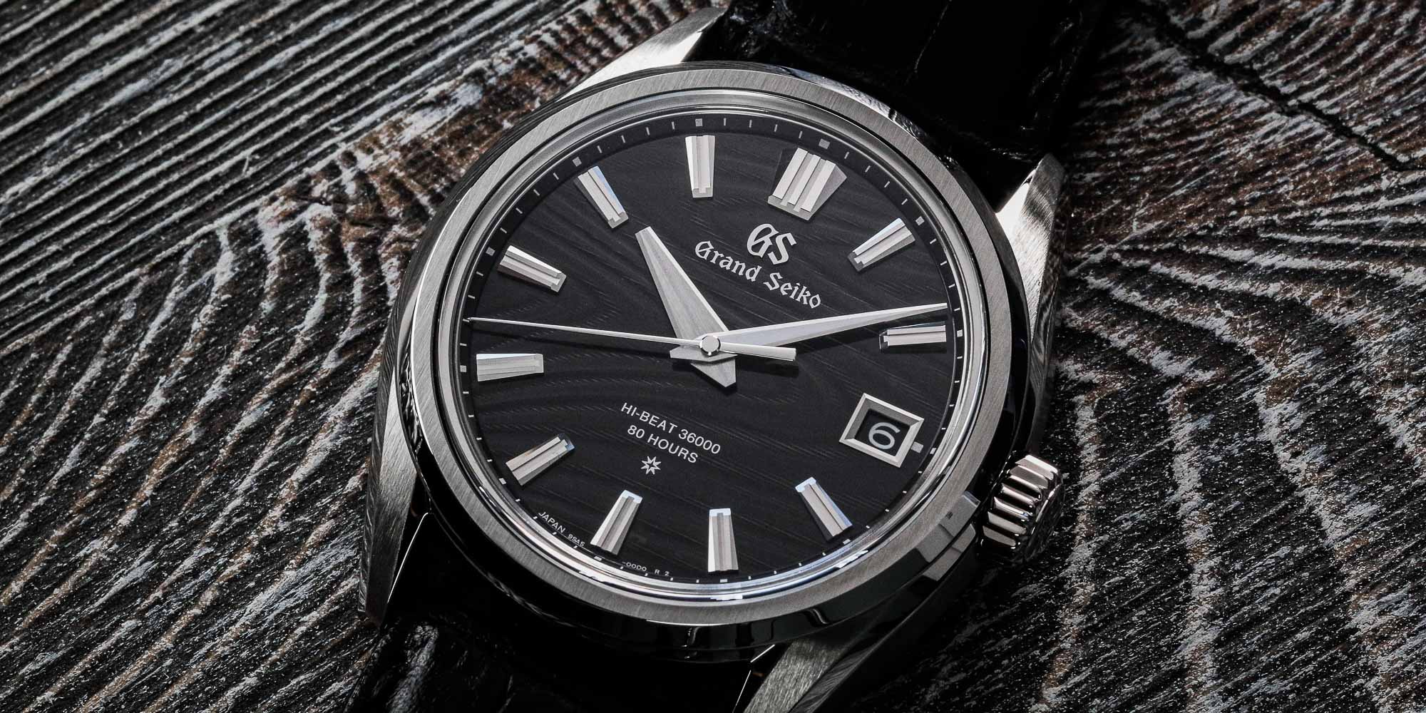 Frozen waterfall Jily Su in winter. Landscape of mountains with Grand_Seiko_Spring_Drive_GMT_SBG295-hero-thumbnail